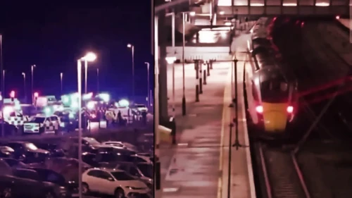 İngiltere'de Trende Bıçaklı Saldırı: 2 Kişi Yakalandı