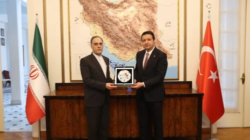 Mahmut Arıkan, İran Büyükelçisi İle Bir Araya Geldi