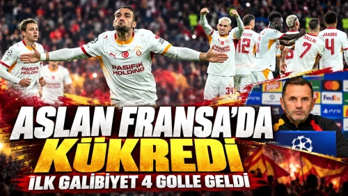 Galatasaray'dan Fransa'da Gol Şov
