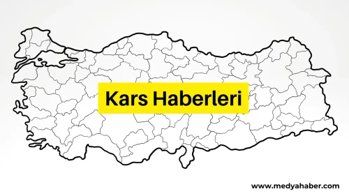Kars'ın Sarıkamış İlçesine Kar Yağdı