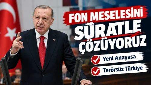 Erdoğan'dan Fon Krizi Mesajı
