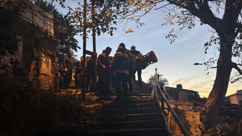 Zonguldak'ta 3 Katlı Bina Çöktü