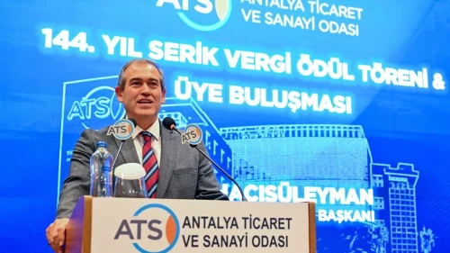 ATSO Başkanı Yusuf Hacısüleyman: Serik Uluslararası Organizasyonların Merkezi Olmaya Devam Ediyor