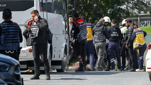 İsrail'in İstanbul Konsolosluğu Önünde Çatışma