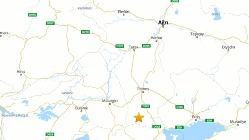 Ağrı'da Korkutan Deprem