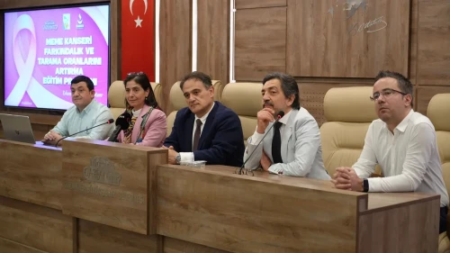 Gaziantep'te Meme Kanseri Erken Tanı Farkındalık Eğitimi Gerçekleştirildi