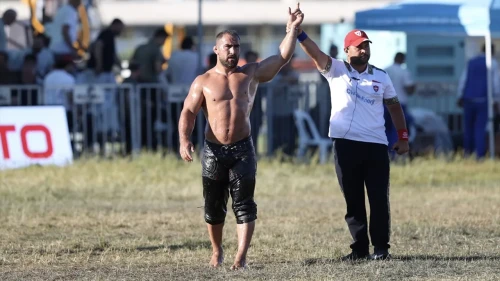 Sekapark'ta Altın Kemer Feyzullah Aktürk'ün Oldu