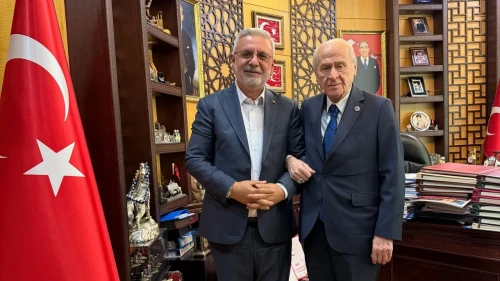 Mehmet Metiner Devlet Bahçeli'yi Ziyaret Etti