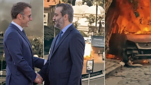 Macron'un Şam Ziyareti Sırasında Patlama