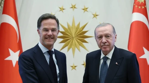 Cumhurbaşkanı Erdoğan, Rutte İle Görüştü