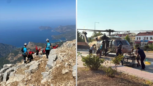 Fethiye'de Paraşüt  Düştü: 2 Kişi Öldü
