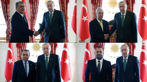 Dört Büyükler Erdoğan'la Buluştu