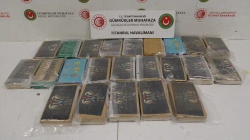 İstanbul'da 51,5 Kilo Kokain Ele Geçirildi