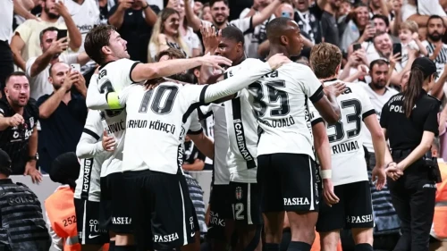 Beşiktaş Çorum FK'ya 6 Gol Attı