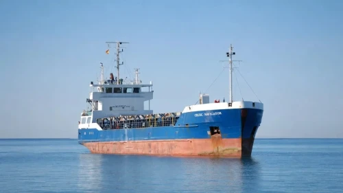 Silivri Açıklarında İki Gemi Çarpıştı