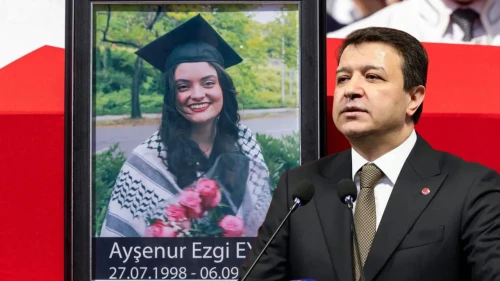 Mahmut Arıkan'dan Ayşenur Ezgi Eygi İçin Mesajı