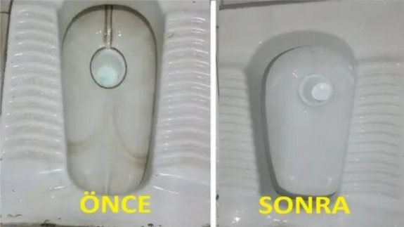 15 saniyede pırıl pırıl tuvaletler.! Tuvalet temizliğinin önemli noktaları! Doğal çözümler ile hem pratik hem stratejik yöntemlerle..