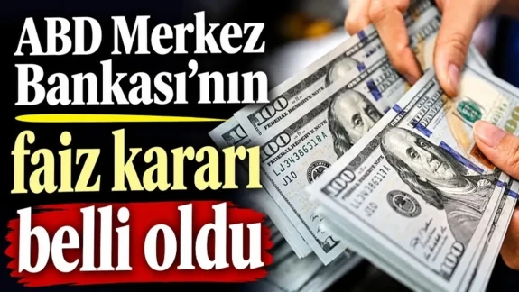 FED Faizi Sabit Bıraktı