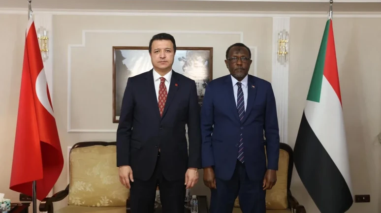 Mahmut Arıkan’dan Sudan Büyükelçiliği’ne Ziyaret