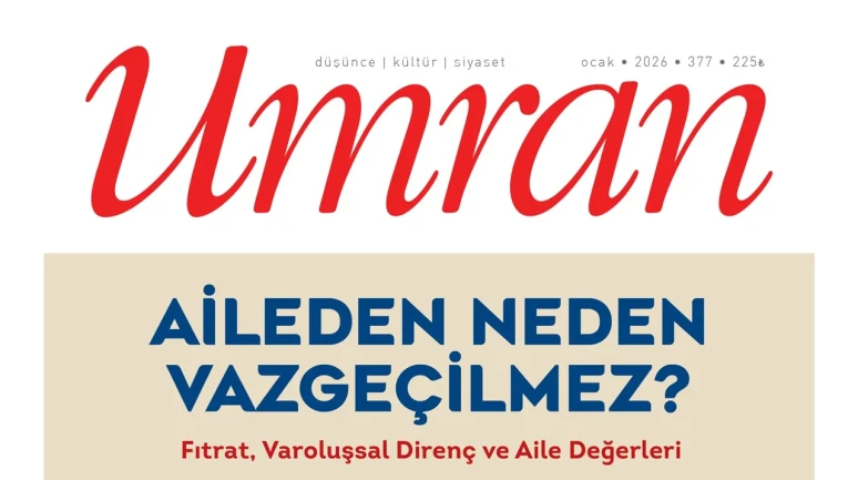 Umran Dergisi 377. Sayısı Çıktı