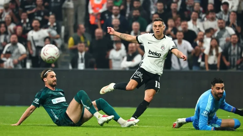 Beşiktaş Evinde 3 Puanı Kaptı