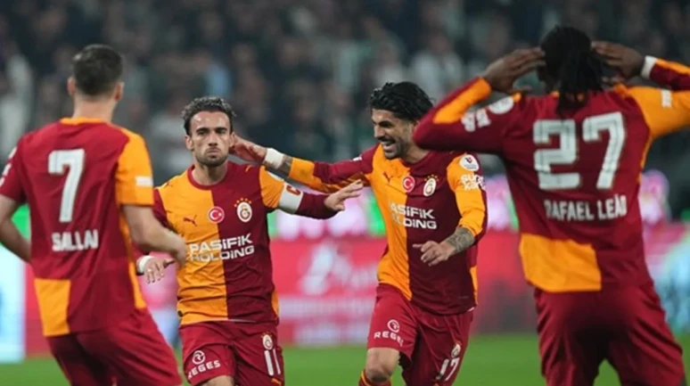 Galatasaray Konya'da Şov Yaptı