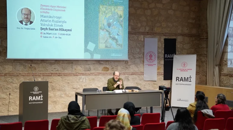 Rami Kütüphanesi’nde “Zamanı Aşan Metinler” Dersleri Sürüyor