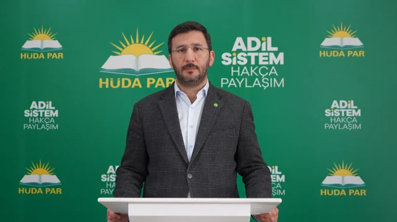 HÜDA PAR: Mescid-i Aksa Ümmetin Kırmızı Çizgisidir