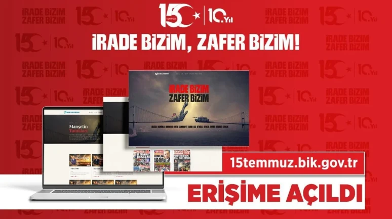 15 Temmuz'un Dijital Hafızası İçin Özel Portal