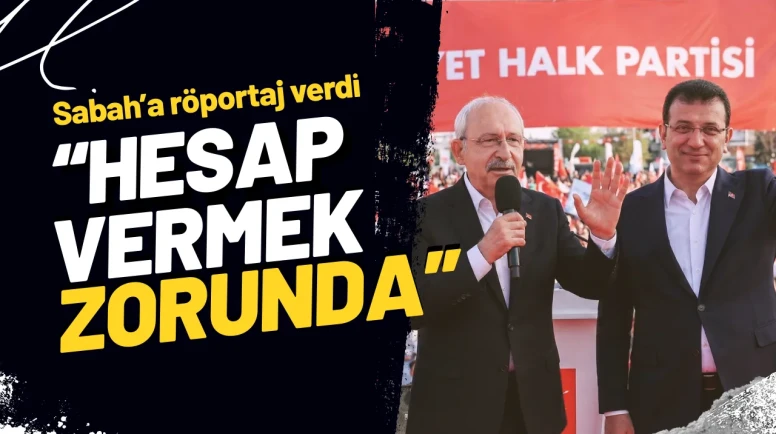 Kemal Kılıçdaroğlu Sabah Gazetesine Konuştu