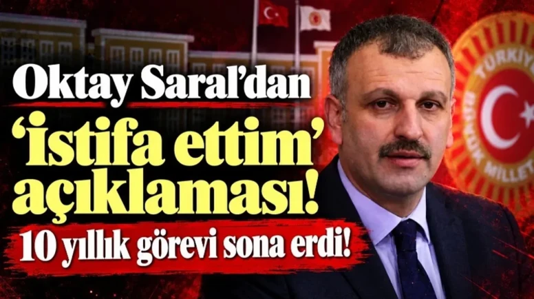 Oktay Saral 10 Yıllık Görevinden İstifa Etti