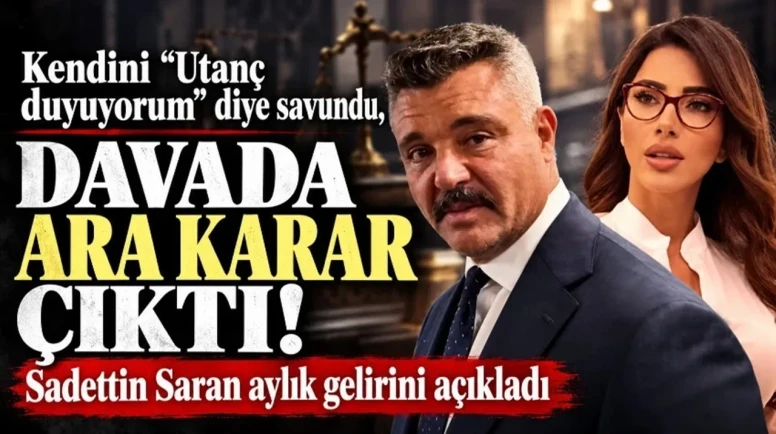 Sadettin Saran Hakim Karşısına Çıktı