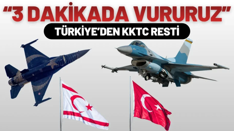 Türkiye’den KKTC’ye F-16 Kalkanı