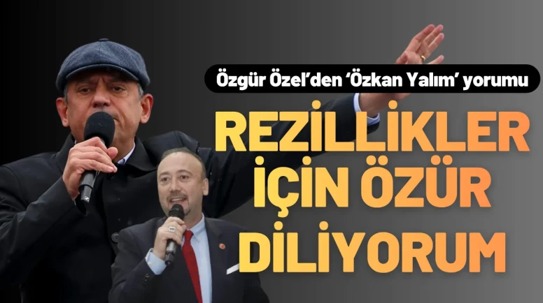 Özel’den Yalım’ın Otel Odası Görüntülerine Tepki