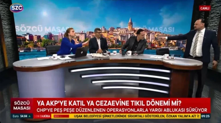 Sözcü TV'de Hakaretleri Tartışma