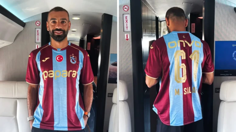 Salah Trabzonspor Formasını Giydi