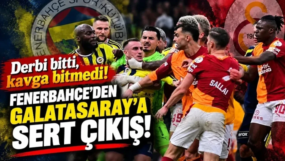 Derbideki Olaylara Dair Fenerbahçe'den Açıklama