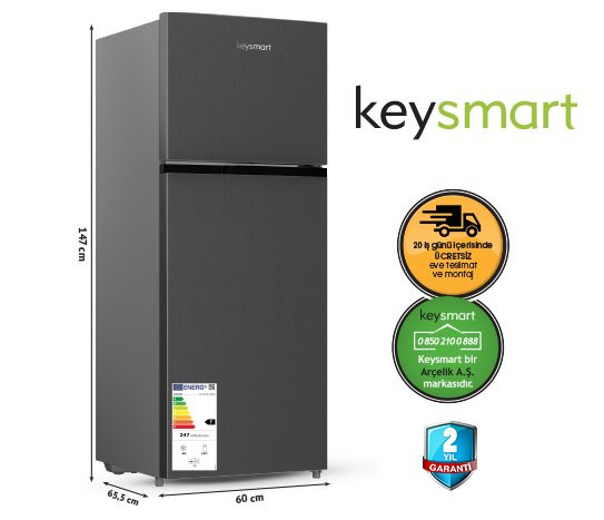 NOFROST BUZDOLABI KEY 250 NF