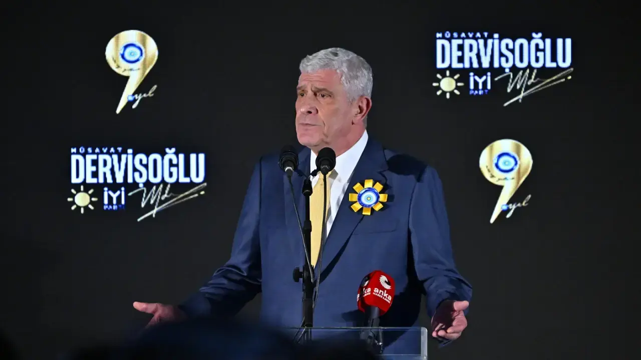 İYİ Parti Genel Başkanı Müsavat Dervişoğlu