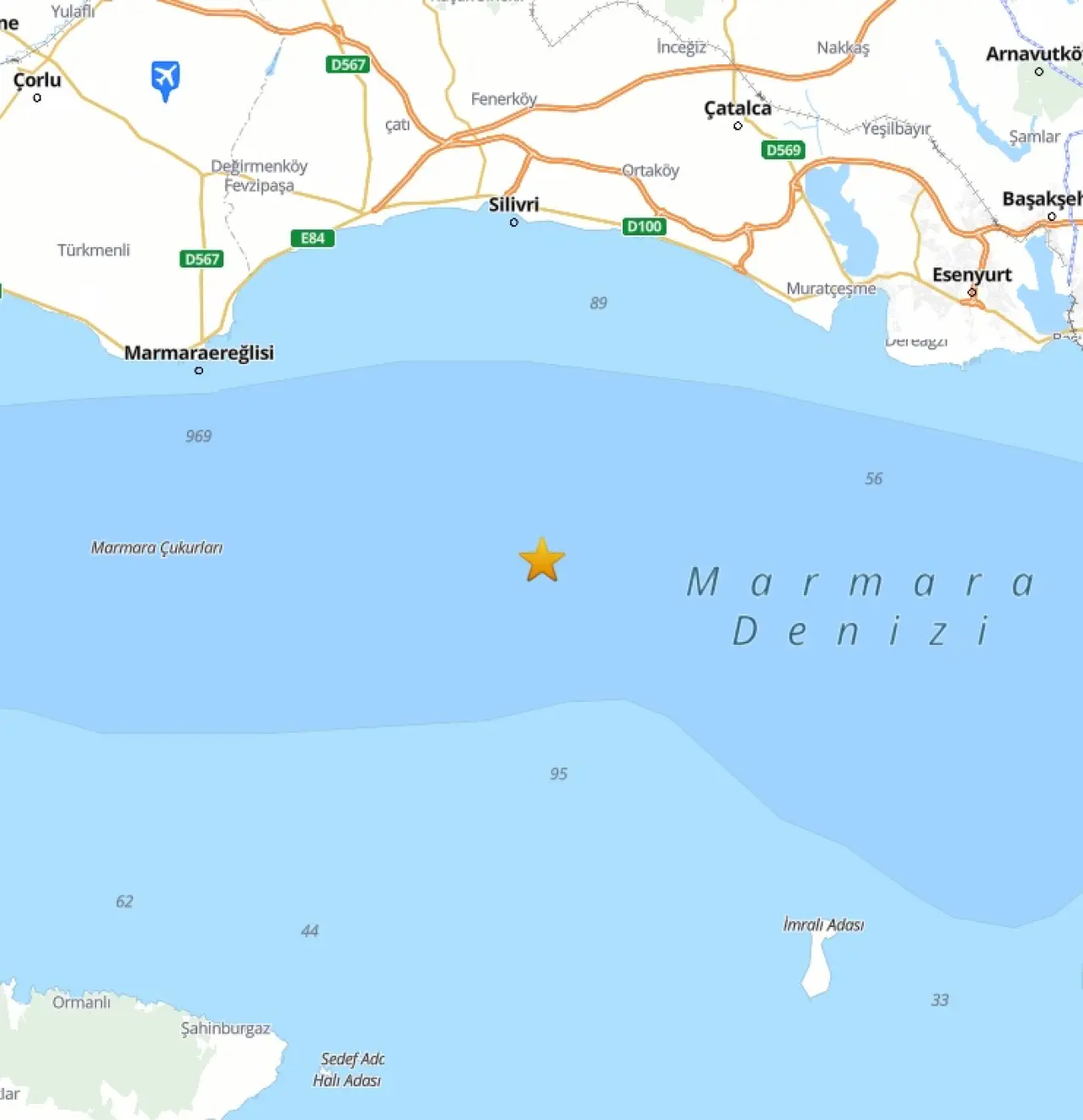 Marmara’da Deprem: İstanbul 3.6 Büyüklüğünde Sarsıldı (AFAD Son Depremler)