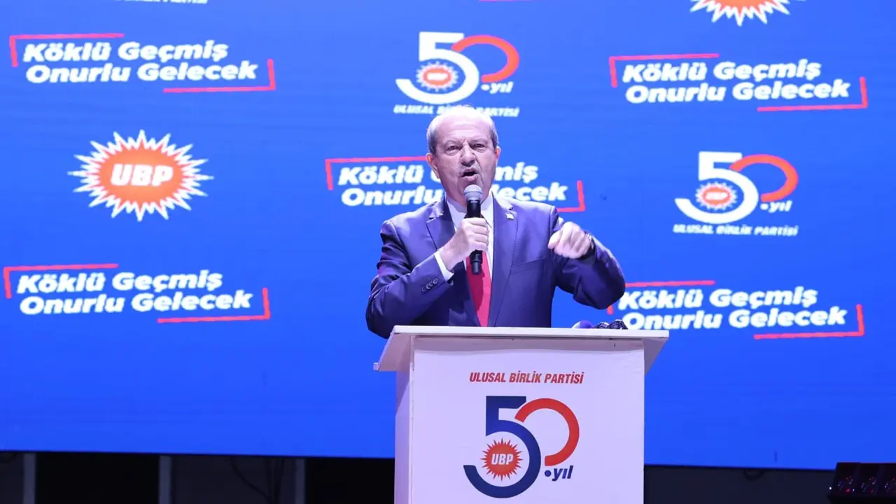 KKTC'de Ulusal Birlik Partisi, 50. Kuruluş Yıl Dönümünü Kutladı