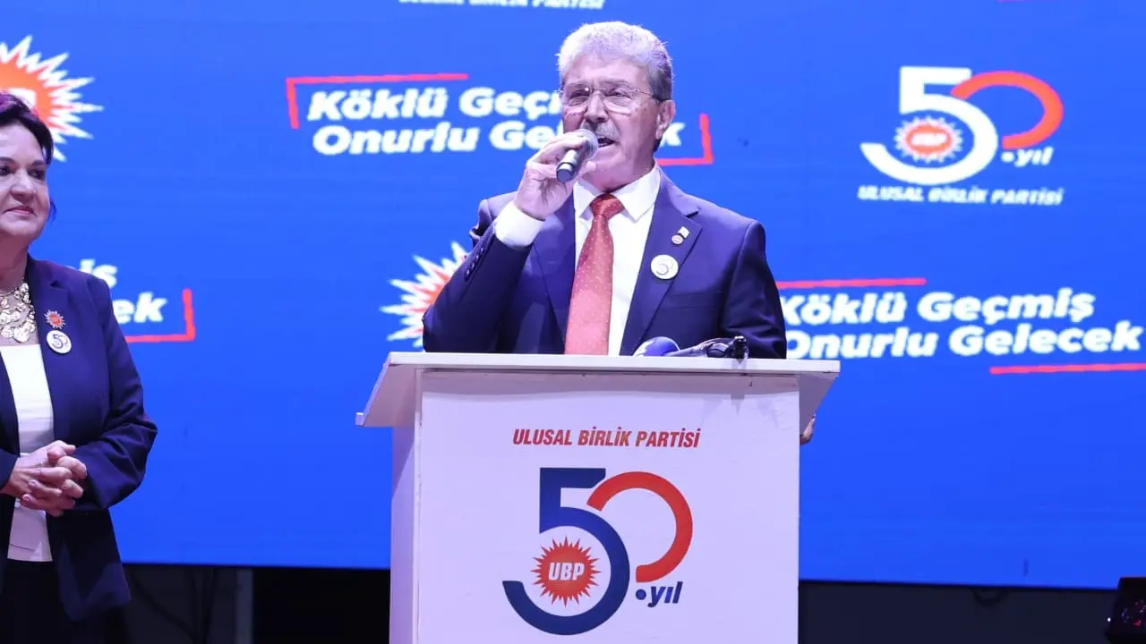 KKTC'de Ulusal Birlik Partisi, 50. Kuruluş Yıl Dönümünü KutladıKKTC'de Ulusal Birlik Partisi, 50. Kuruluş Yıl Dönümünü Kutladı