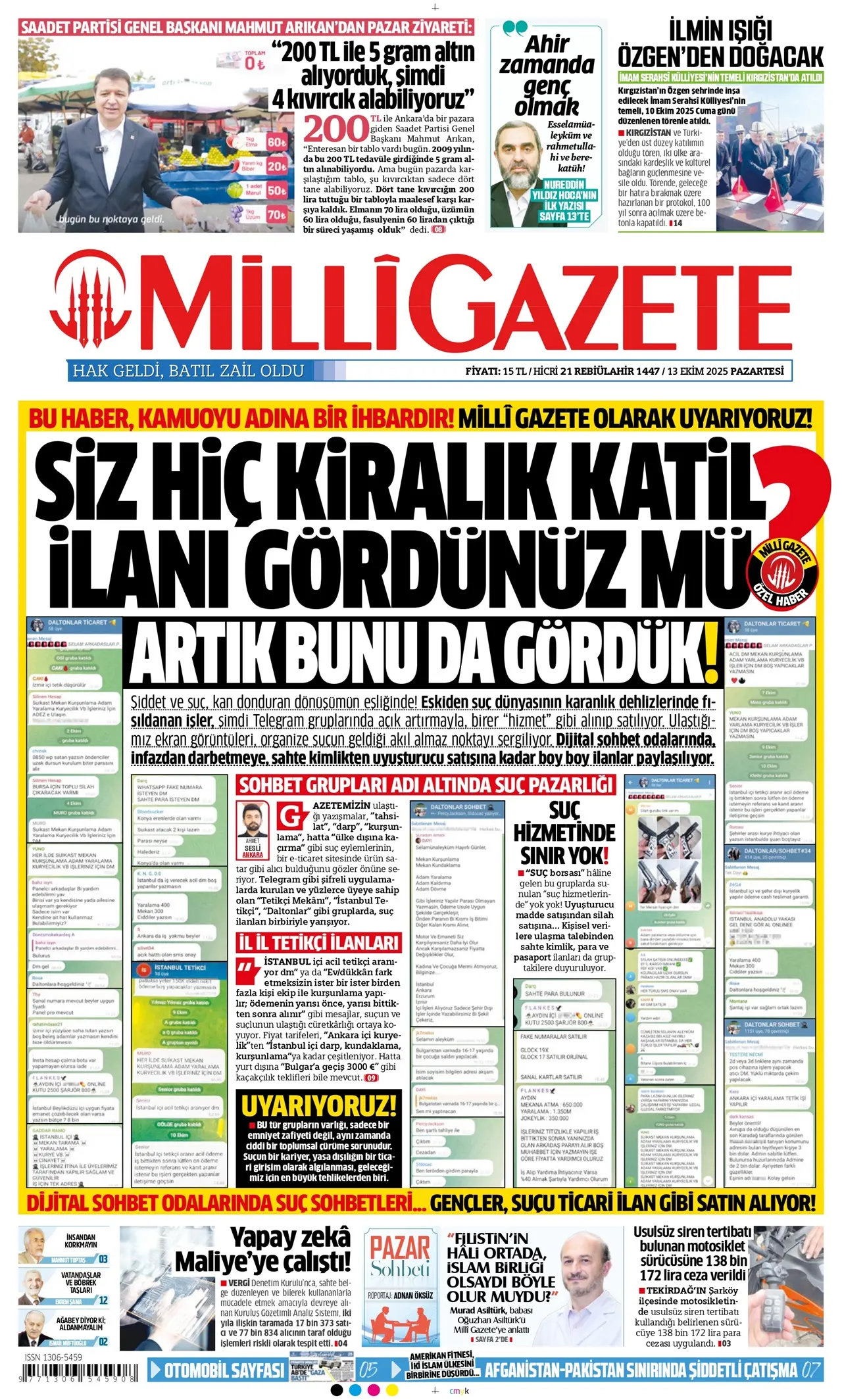 Siz hiç kiralık katil ilanı gördünüz mü