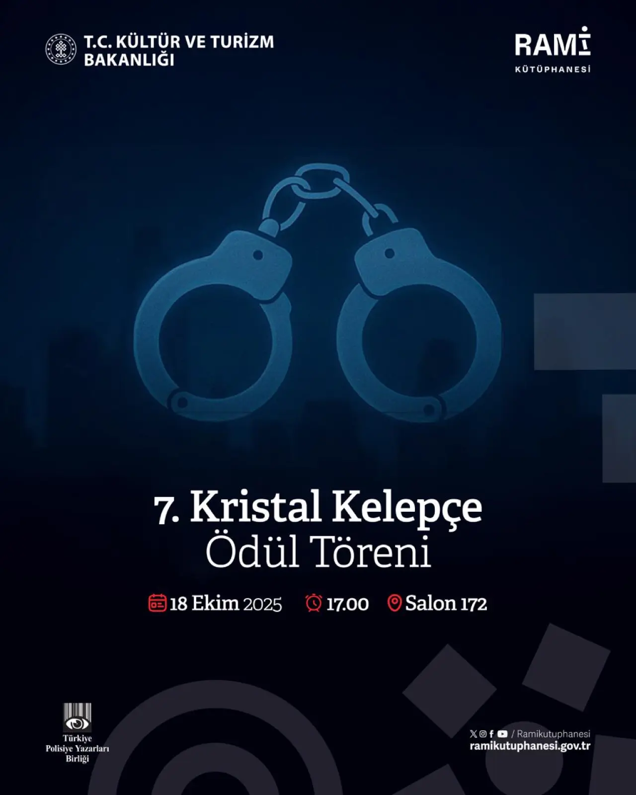 7. Kristal Kelepçe Ödülleri Afişi