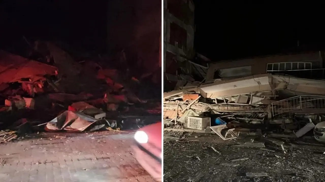 3 Boş Bina Yıkıldı