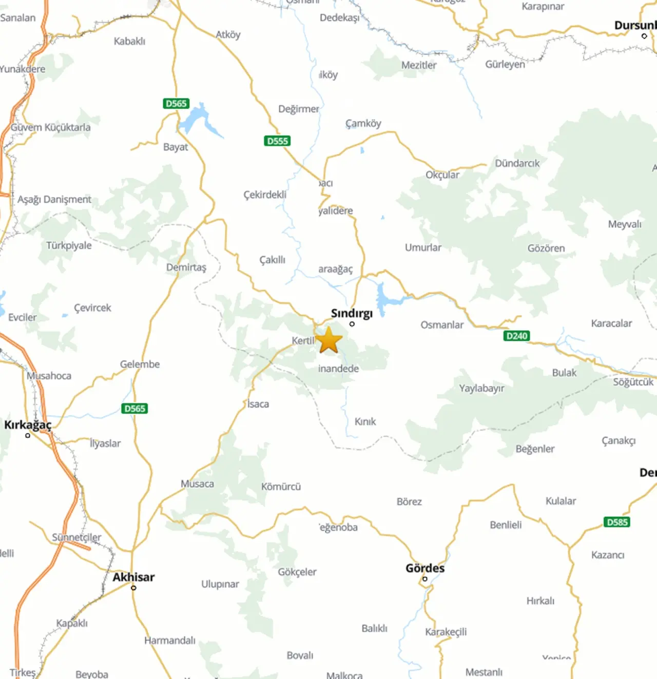 Balıkesir'de 4 Büyüklüğünde Deprem