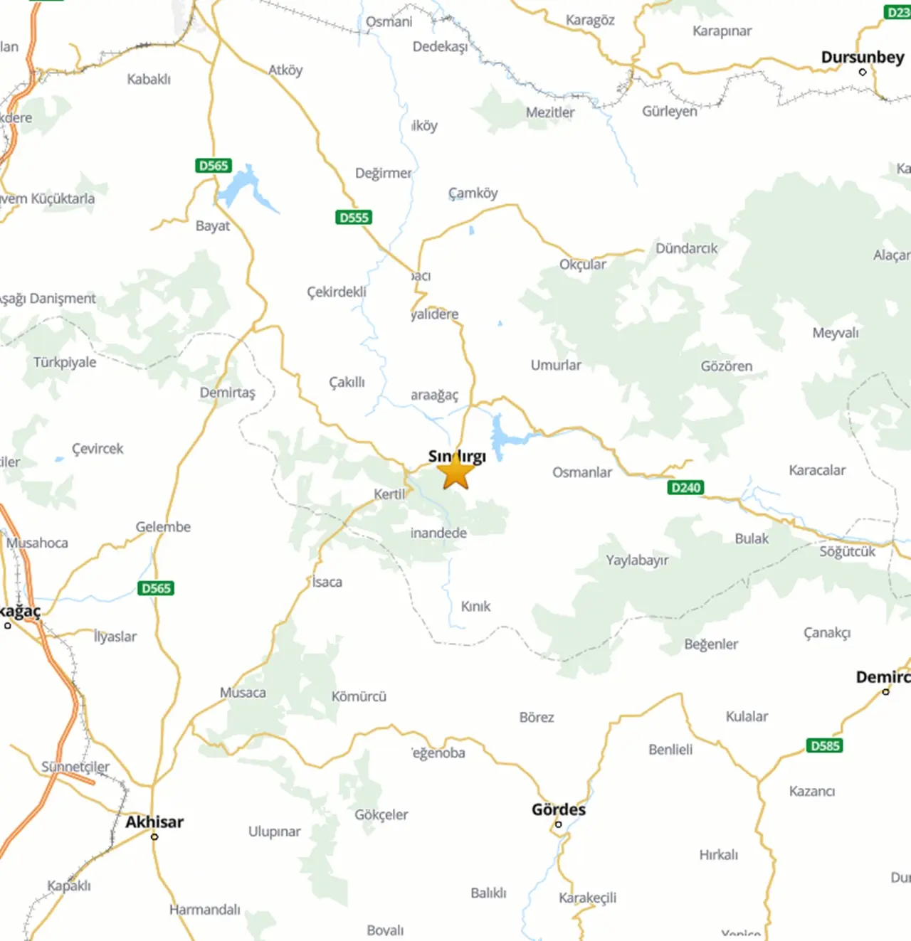 AFAD son depremler balıkesir