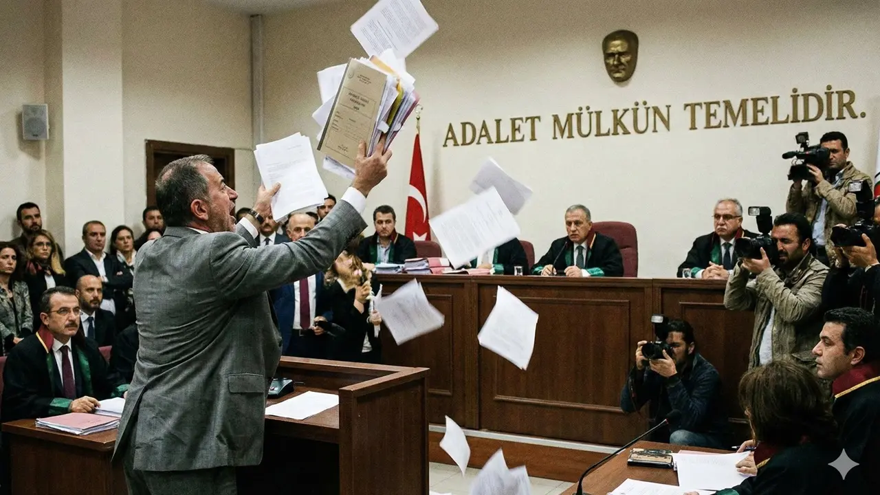 Fatih Altaylı duruşma salonu