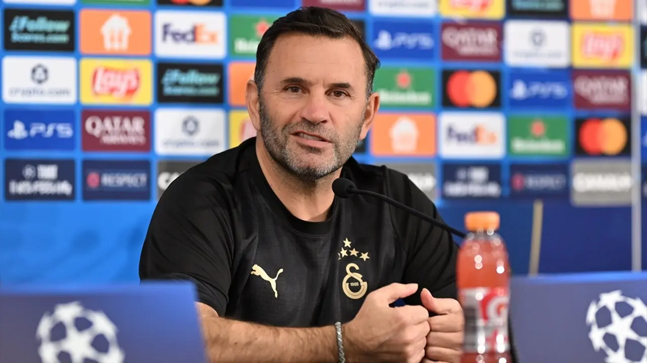 Galatasaray Teknik Direktörü Okan Buruk Monaco maçı öncesi konuştu
