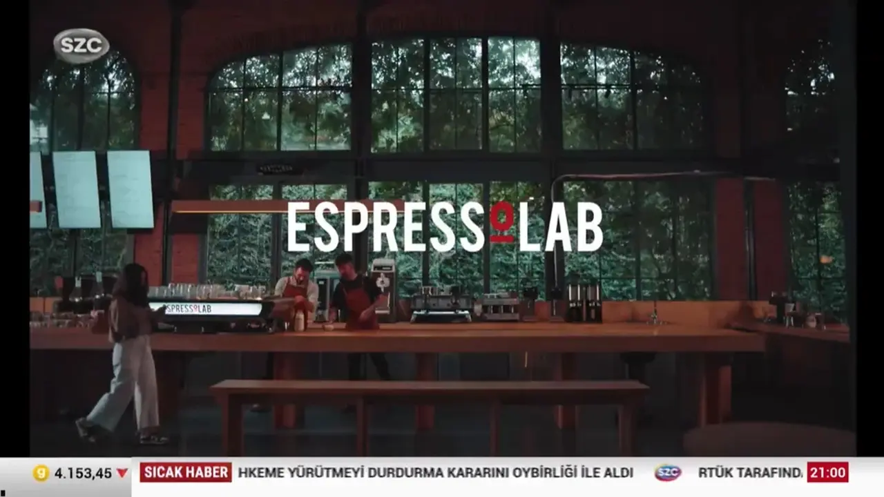 Sözcü TV Espressolab reklamı